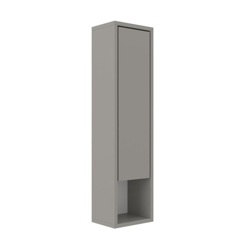 Gabinete de Banheiro 58x20cm Prime Yescasa Cinza/Cimento