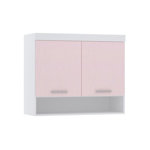 Guarda Roupa Maleiro Aéreo Solteiro Ponte - Módulo Dormitório Alpes - Guarda Roupas Modulado Luciane