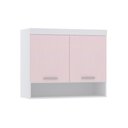 Ver imagem 1 de Guarda Roupa Maleiro Aéreo Solteiro Ponte - Módulo Dormitório Alpes - Guarda Roupas Modulado Luciane