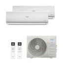 Ver imagem 1 de Ar Condicionado Multi Split Elgin Inverter 18000 BTUS 2X Evap Hi Wall 9.000 + 18.000 Quente e Frio