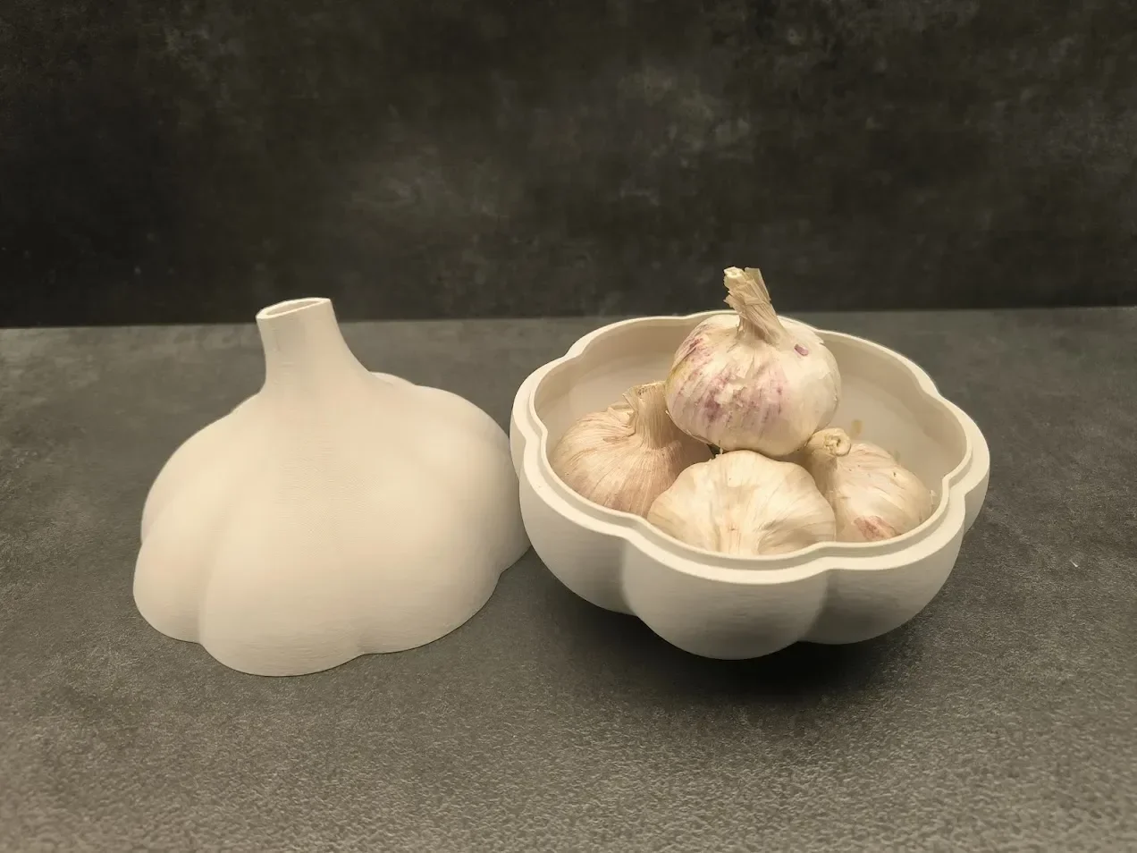 Caixa para Alho Decoração de Cozinha