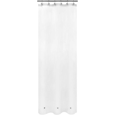 Barossa Design Cortina de Chuveiro Fosco C/ 3 Ímãs 91x182 Cm