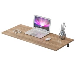Mesa de Parede Dobravel Supensa com Suporte 90x38 Teka Madrid - 2