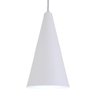 Pendente Cone Luminária Lustre Branco Instalação Rápida - 3