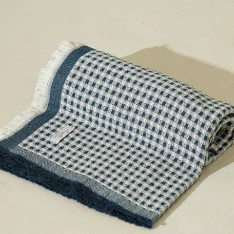 Manta Sofá e Cama Decorativa, Algodão Piquet, 1,60m X 2,00m | Formah
