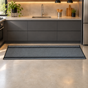 Ver imagem 3 de Tapete Passadeira Sisal Lancer 8m x 66cm Antiderrapante Preto Cinza