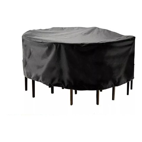 Capa Impermeável Compatível Mesa Redonda 147x83cm Bagum