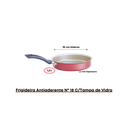 Ver imagem 6 de Frigideira Reta Nº 18 Antiaderente e Tampa de Vidro: a Revolução na Arte de Cozinhar! Luz Nobre Frig
