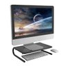 Suporte Organizador de Mesa Preto P/ Monitor/notebook - Elg - 12
