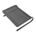 Ver imagem 5 de Suporte Organizador de Mesa Preto P/ Monitor/notebook - Elg