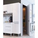 Ver imagem 6 de Armário de Lavanderia 7 Peças 10 Portas Athena Branco