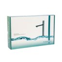 Ver imagem 3 de Torneira Misturador Monocomando para Banheiro de Mesa Bica Alta 1/2" Verona Cinza Addra