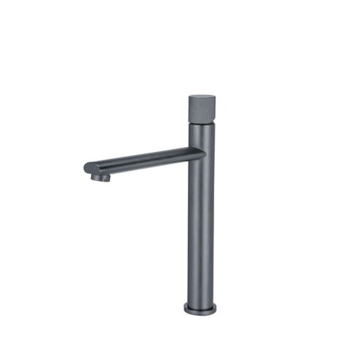 Torneira Misturador Monocomando para Banheiro de Mesa Bica Alta 1/2" Verona Cinza Addra