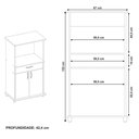 Ver imagem 5 de Balcão de Cozinha Nt 3070 Branco - Notável