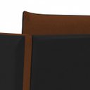 Ver mais imagens de Kit 2 Poltronas Aviv para Sala Escritório Recepção Linho Terracota Premium Easy Clean Corino Marrom 