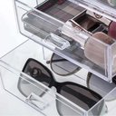 Ver imagem 2 de Kit 2 Gavetas Organizadoras Dupla Acrílico Porta Joias Esmaltes Maquiagens Cinquetti