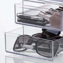 Ver imagem 5 de Kit 2 Gavetas Organizadoras Dupla Acrílico Porta Joias Esmaltes Maquiagens Cinquetti