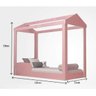 Cama Infantil 160cm Casinha Montessoriana Crystal  - 3