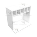 Ver imagem 5 de SUPORTE MICRO ONDAS GARRAFEIRA M64.2020.B (ESCRITÓRIO) MUNDI MOVEIS