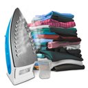 Ver imagem 2 de Ferro de Passar Roupa a Vapor Kian Azul 127v