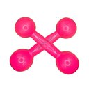 Ver imagem 2 de Par de Halteres Revestidos 3 Kg - Rosa