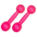 Ver imagem 1 de Par de Halteres Revestidos 3 Kg - Rosa