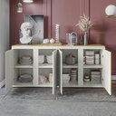 Ver imagem 7 de Buffet Aparador 4 Portas 180cm Oslo