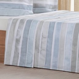 Jogo de Cama Casal 4 Pçs 200 Fios 100% Algodão 140x190x35cm Ligne - 5