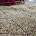 Ver imagem 4 de Tapete Bodrun 300x400cm Sala Quarto Tecido Geométrico Decorativo Cor Bege