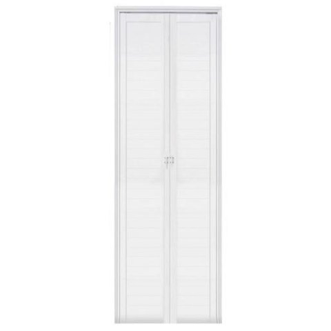 Porta Lambril Camarão Alumínio Branco 2.10 x 0.70 Linha 25: Direita