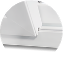 Ver imagem 6 de Janela PVC 3F. 120 x 240 V.Liso c/Cremona Brimak