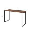 Ver imagem 3 de Mesa de Escritório Studio 120 cm Yescasa Marrom/Nogal/Preto
