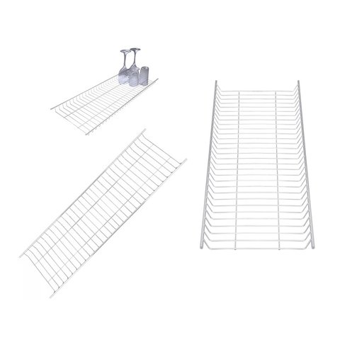 Escorredor de Copos Easy 760mm Branco Bredal