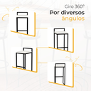 Ver imagem 5 de Kit 4 Banqueta Quadrada Preta para Balcão Ilha Cozinha Gourmet Bancada Piscina Bares Àrea de Lazer