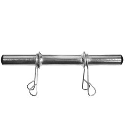 Barra Oca 30cm Presilhas Aço Cromada 0181 Polimet - 1