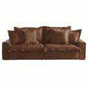 Ver imagem 4 de Sofá Retrátil e Reclinável 2 Lugares 210cm Corino Zeus Yescasa