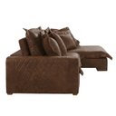 Ver imagem 5 de Sofá Retrátil e Reclinável 2 Lugares 210cm Corino Zeus Yescasa