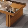 Mesa de Centro Ambiente Luna Cinamomo Off White com Espelho - Hb Móveis - 4