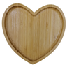 PETISQUEIRA CORAÇÃO BAMBU 19x19cm - 1