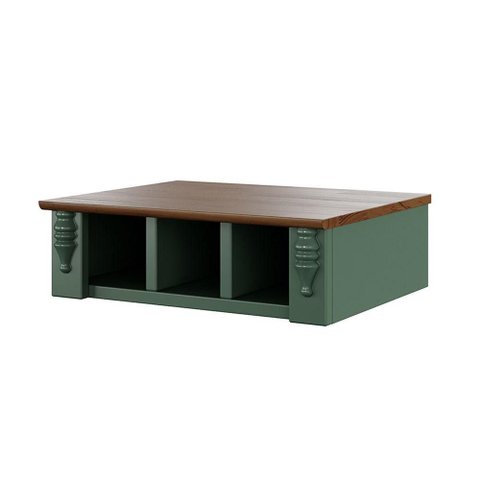 Armário de Cozinha Garrafeiro M550619 MDF 48,5cm Verde Musgo Linz Móveis