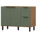 Ver imagem 1 de Balcao para Pia sem Tampo Mdf 120 Cm Tosc Bt003 Freijo Jade Mxm