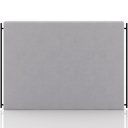 Ver imagem 5 de Cabeceira Cama Box Casal 140cm Estofada Goya P05 Veludo Cinza - Lyam Decor