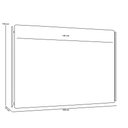 Ver imagem 4 de Cabeceira Cama Box Casal 140cm Estofada Goya P05 Veludo Cinza - Lyam Decor