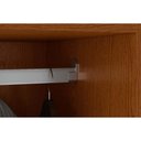 Ver imagem 7 de Guarda Roupa 6 Portas c/Pés Áries Amendoa Clean - Lopas