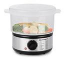 Ver imagem 1 de Elite Gourmet Vaporizador Compacto 2.5 Quartos com Bandeja Bpa-free (inox/preto)