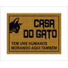 Tapete Capacho Casa do Gato - 1