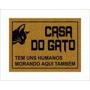Ver imagem 1 de Tapete Capacho Casa do Gato