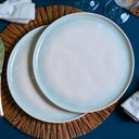 Ver imagem 3 de Prato Raso Stoneware Bio Mar 27cm Porto Brasil Cinza Mesa Posta Buffet Avulso