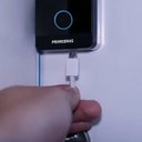 Ver imagem 4 de Fechadura Digital Biométrica Primebras Athenas Madeira Tuya