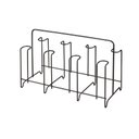 Ver imagem 1 de Porta Copos Suporte Escorredor de 8 Lugares Preto Organização Cozinha